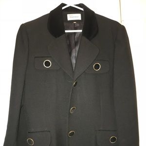 Mausikaa Paris Coat and Slacks wt Velvet Buttons